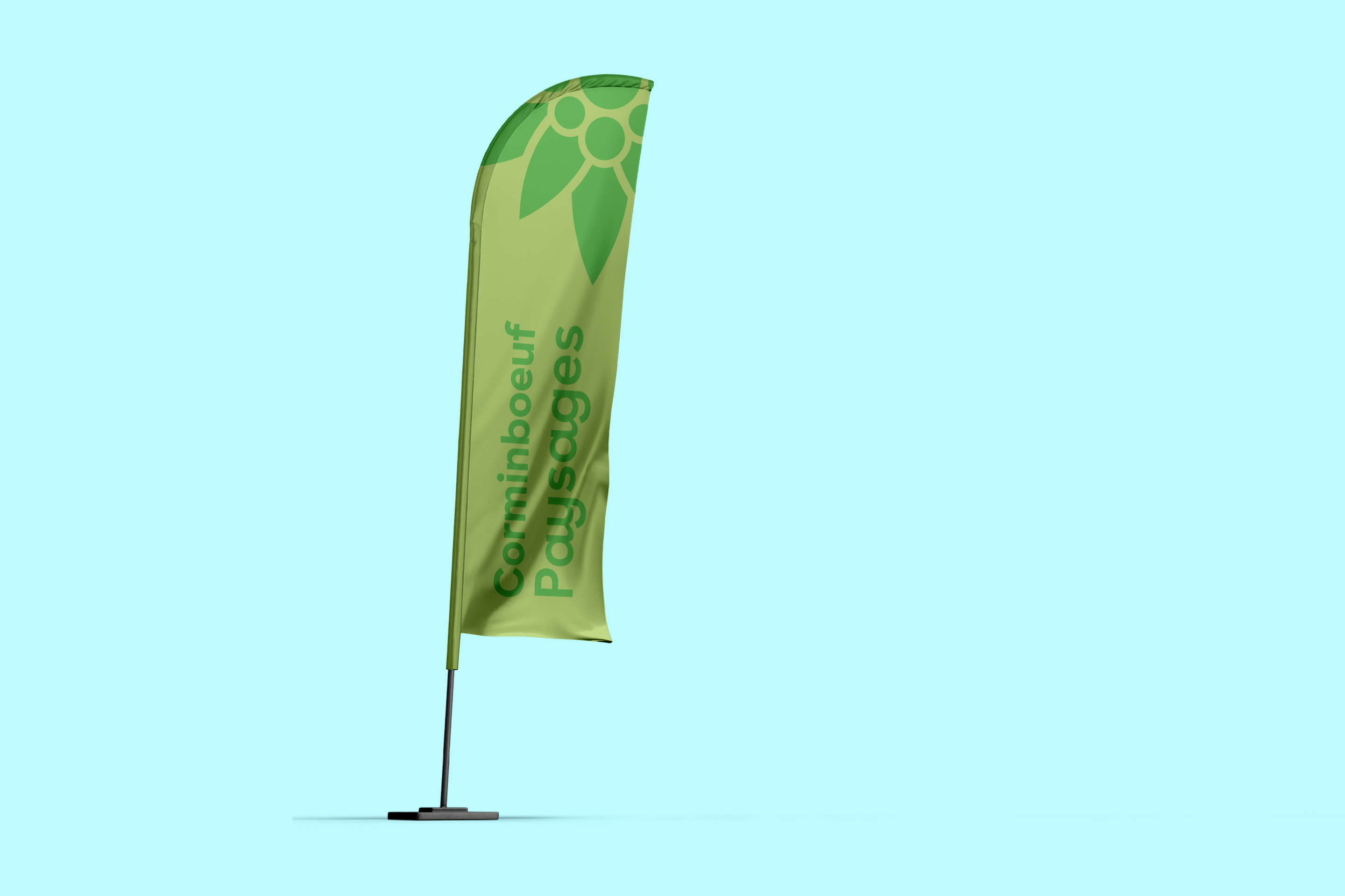 Drapeau de Corminboeuf Paysages.