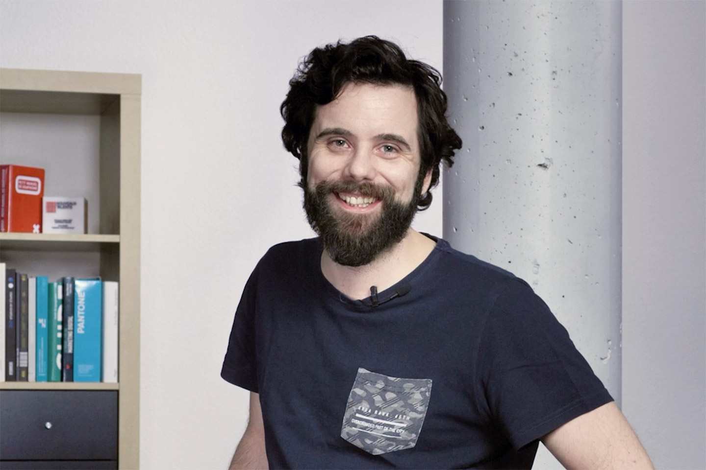 Portrait de l’un des cofondateurs de m+s studio.